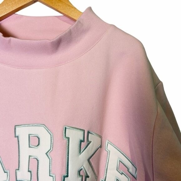 Parke Varsity Mockneck Sprinkle + White in S/M & L/XL, NWT - Picture 5 of 8